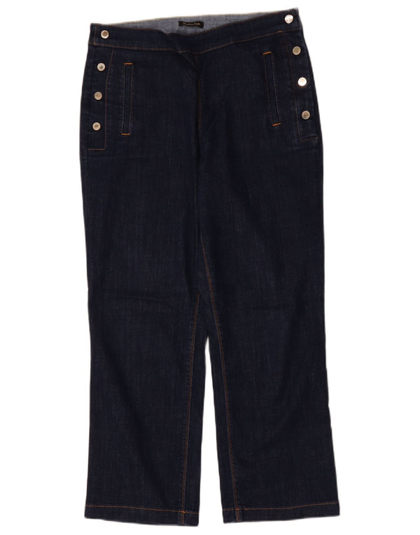 Blugi tăiați pentru femei Massimo Dutti EU 40 Medium W30 L25 Bumbac bleumarin