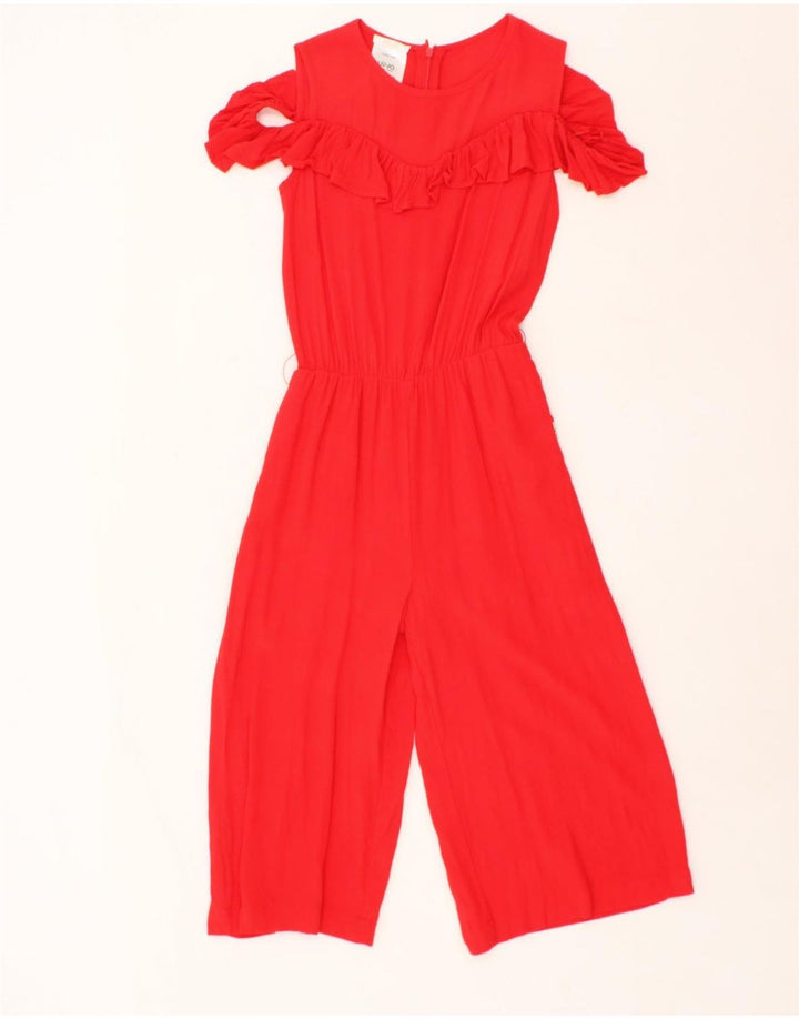 LIU JO Girls Jumpsuit 9-10 Years Red Viscose Vintage Liu Jo and Second-Hand Liu Jo from Messina Hembry 