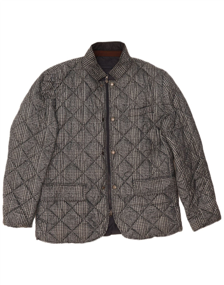 Jachetă căptușită reversibilă pentru bărbați Henry Cottons UK 42 XL Bleumarin