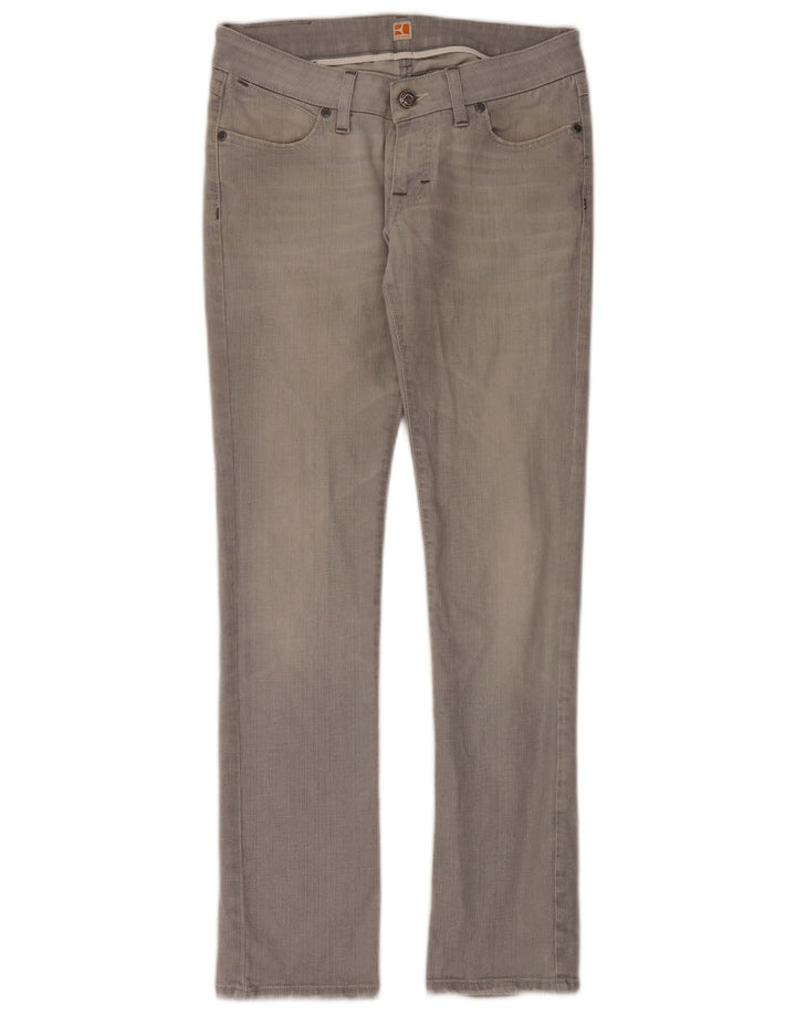 Blugi slim pentru femei Hugo Boss W28 L32 bumbac gri