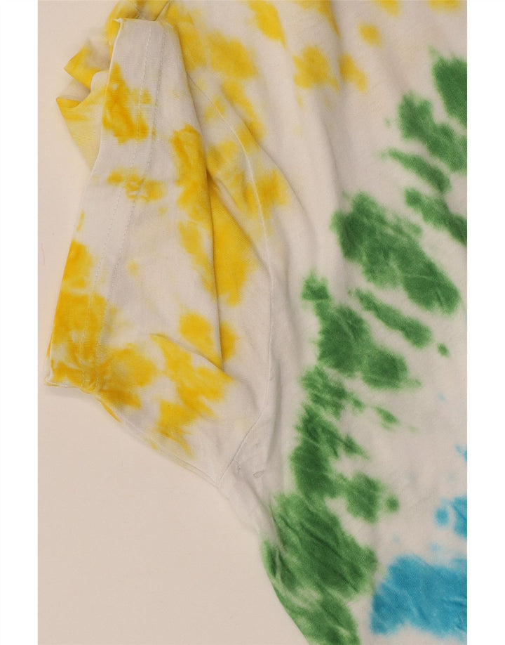 Tricou pentru femei CHAMPION Top UK 16 mare, multicolor, din bumbac cu vopsea