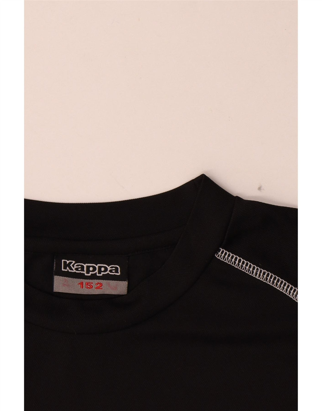 Tricou grafic pentru băieți Kappa Top 11-12 ani Poliester negru