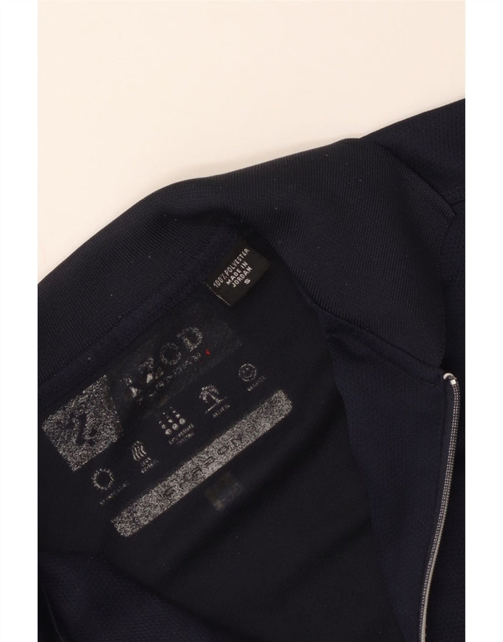 Tricou polo Izod pentru bărbați, poliester bleumarin mic