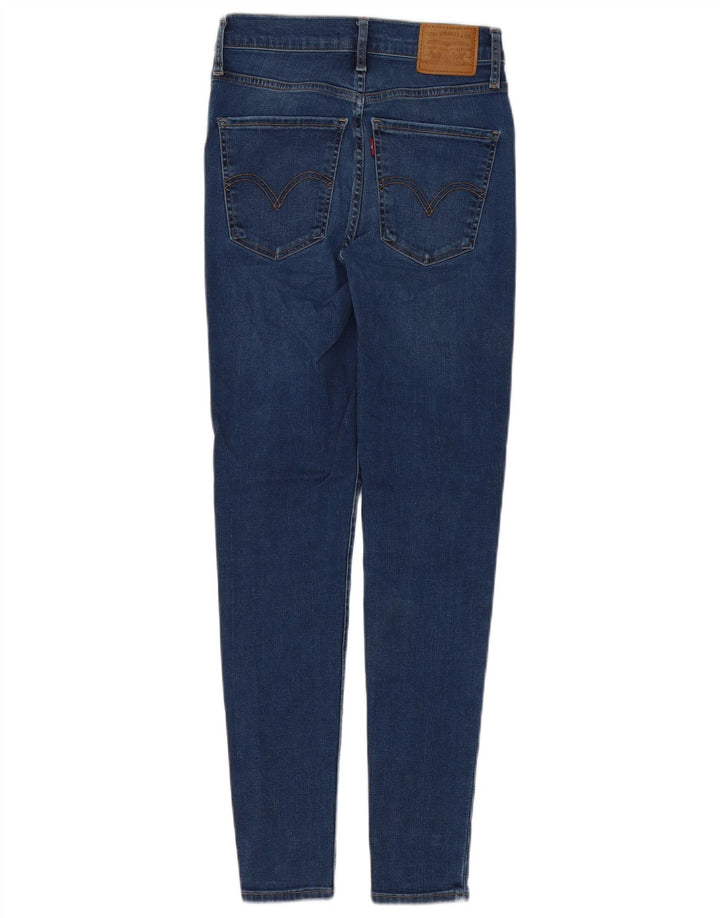 Blugi super skinny Mile High pentru femei LEVI'S L26 L28 Bumbac albastru