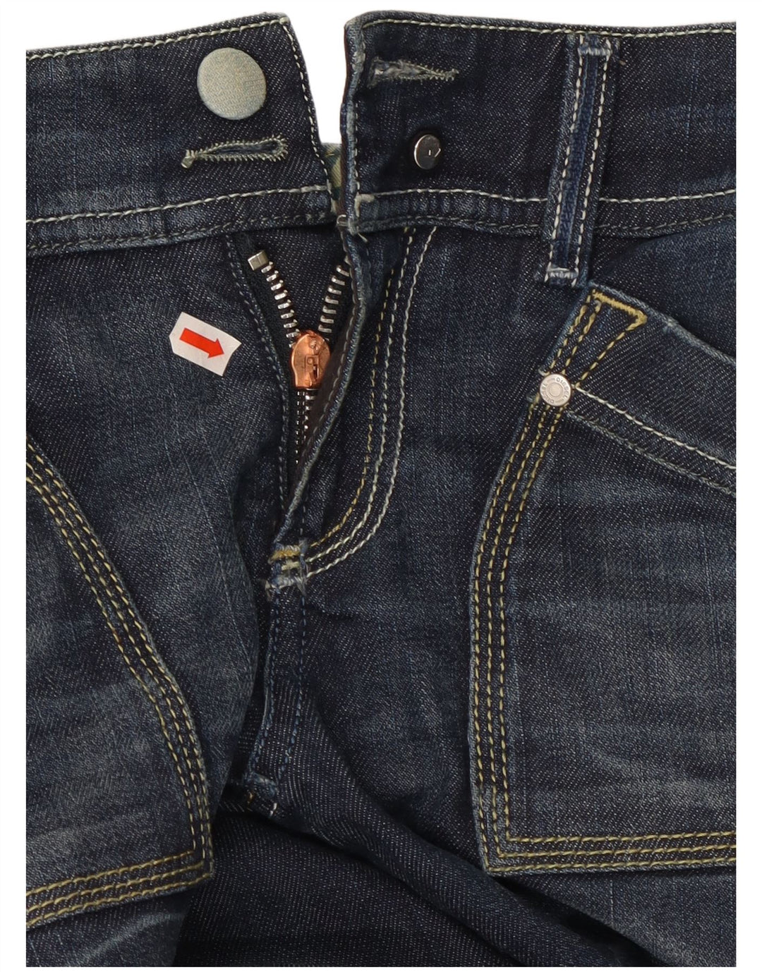 Blugi DIESEL Reckfly Bootcut pentru femei W26 L32 bumbac bleumarin