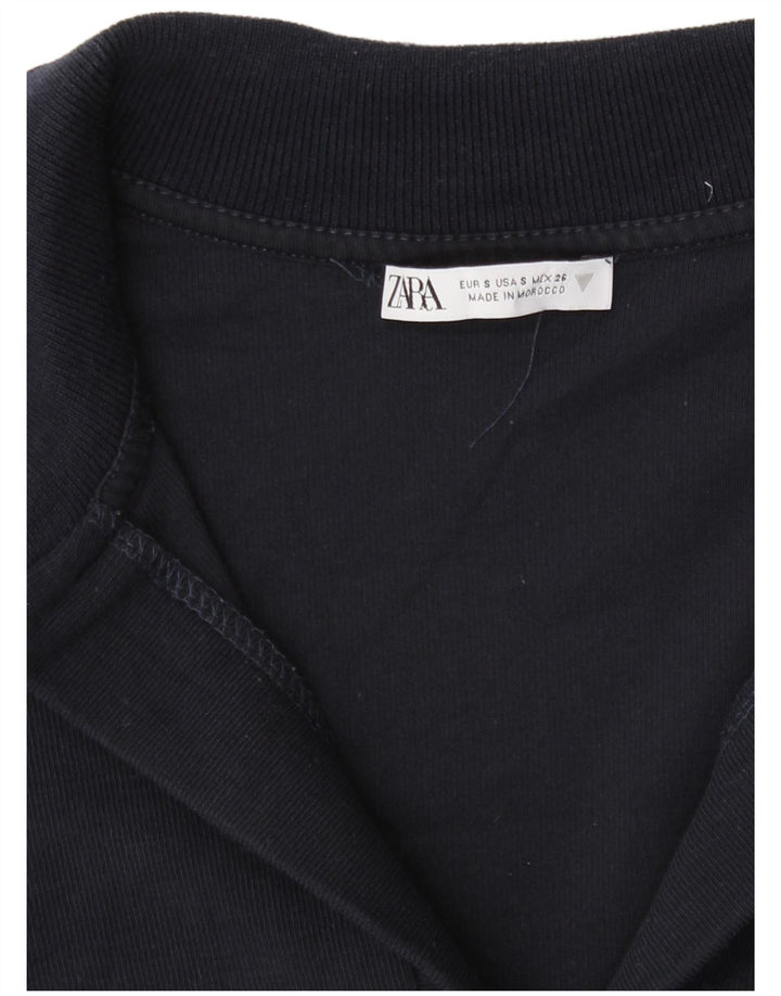 Body Zara pentru femei UK 8 Small Bleumarin