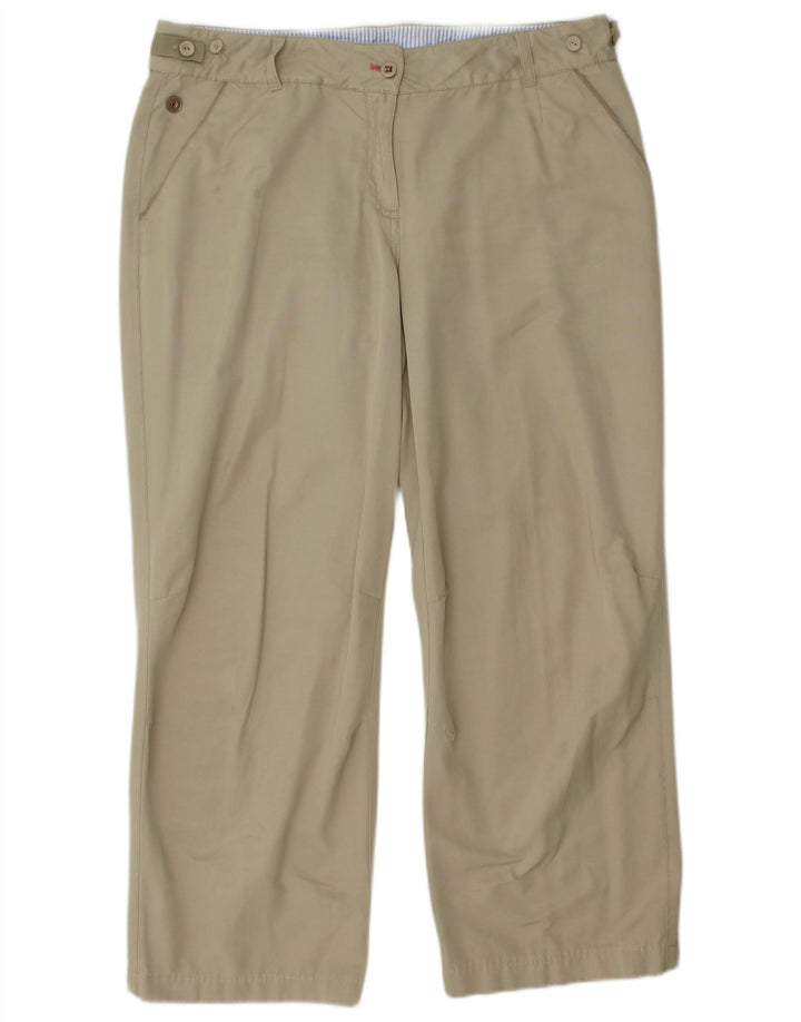 TOMMY HILFIGER Pantaloni casual drepti pentru femei EU 42 Large W34 L27 Bej