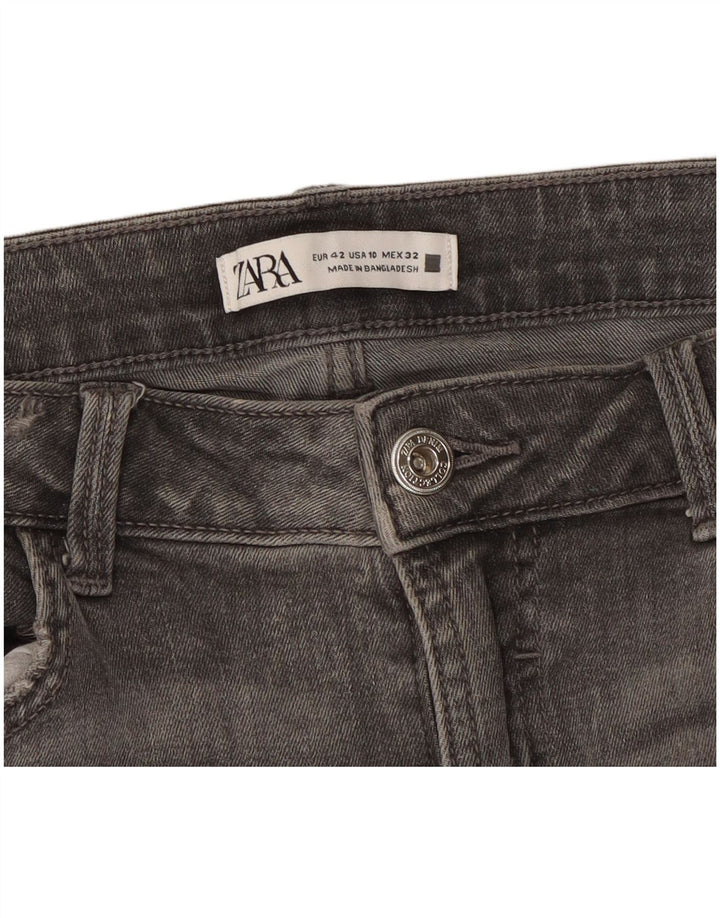 Blugi slim pentru femei Zara EU 42 Large W32 L28 Gri