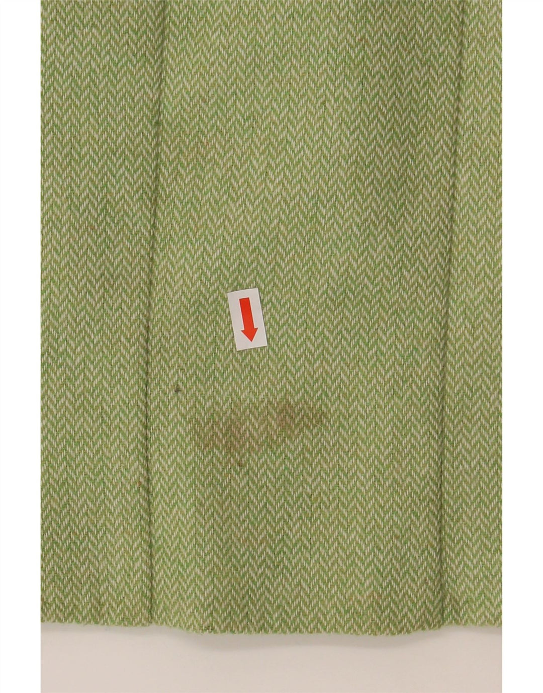 ETAM Womens Mini Skirt UK 10 Small W30  Green Herringbone Vintage Etam and Second-Hand Etam from Messina Hembry 