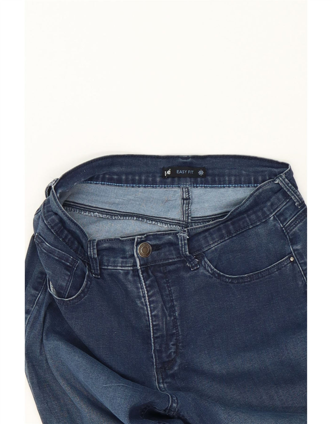 LEE Womens Easy Fit Capri Jeans W28 L20 Blue Vintage Lee and Second-Hand Lee from Messina Hembry 