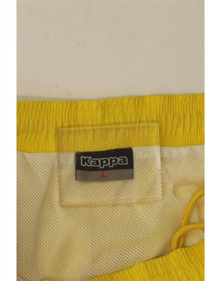 Pantaloni scurți de înot grafic pentru bărbați KAPPA, mari, galbene
