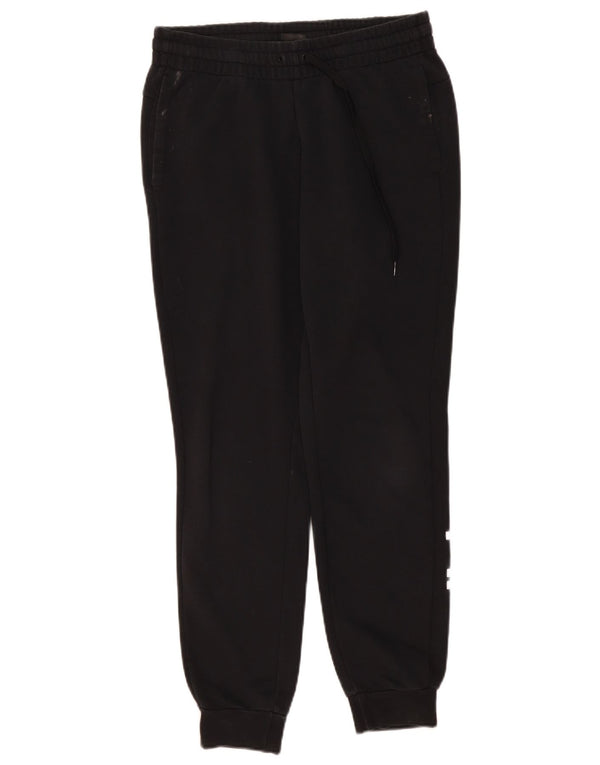 Pantaloni de trening cu grafic pentru femei Adidas Pantaloni de jogging UK 12/14 Medium Black