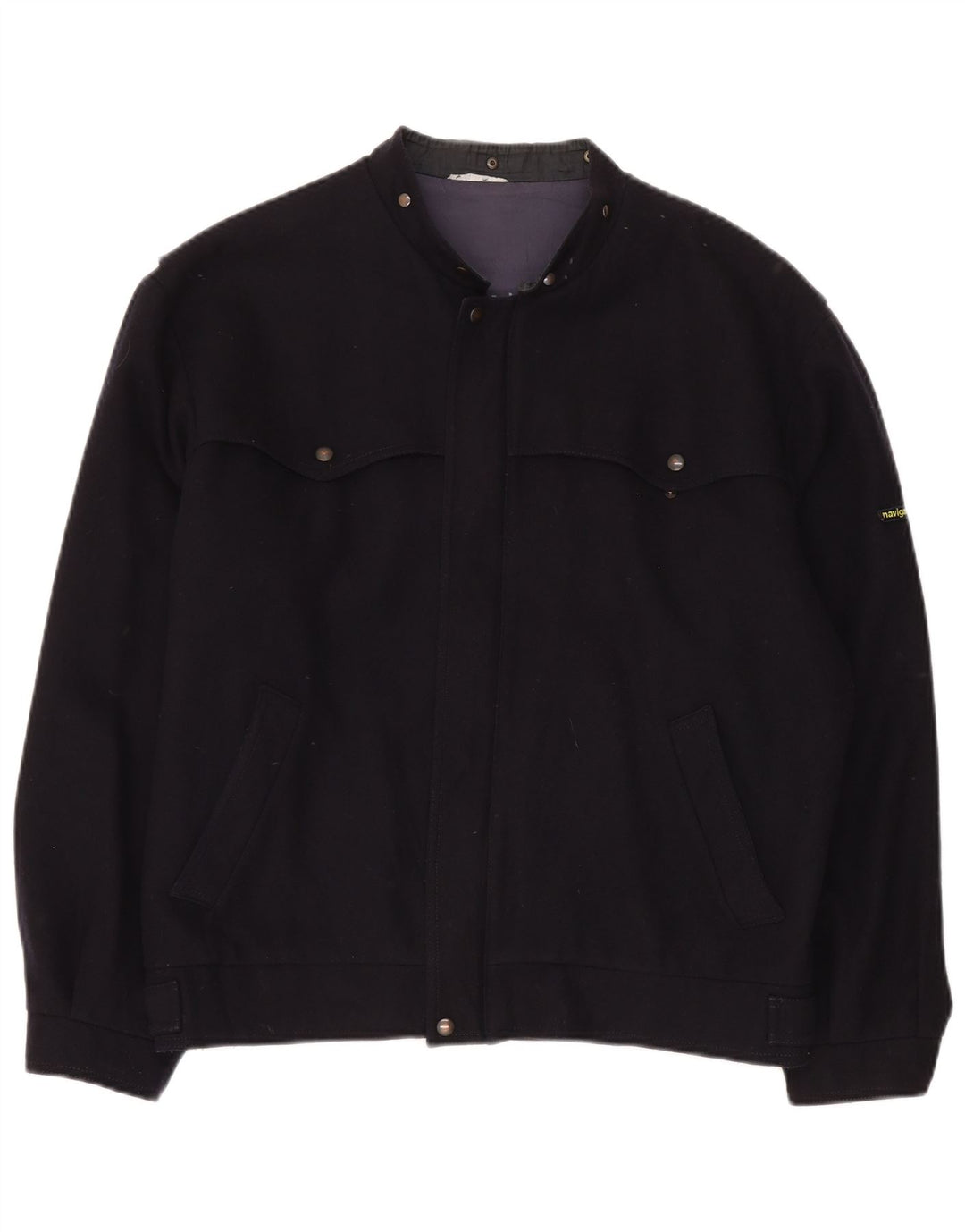 Jachetă Utilitară pentru bărbați Navigare UK 42 XL Lână bleumarin