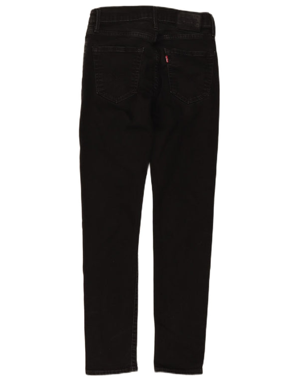 Blugi skinny pentru femei Levi's W28 L32 bumbac negru