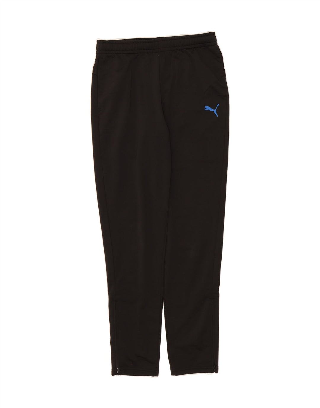 PUMA Boys Tracksuit Trousers 15-16 Years  Black Polyester Vintage Puma and Second-Hand Puma from Messina Hembry 