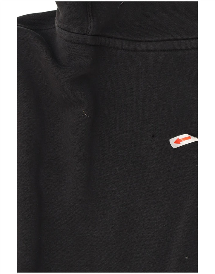 Pulover Nike Tall pentru bărbați, bumbac mediu negru