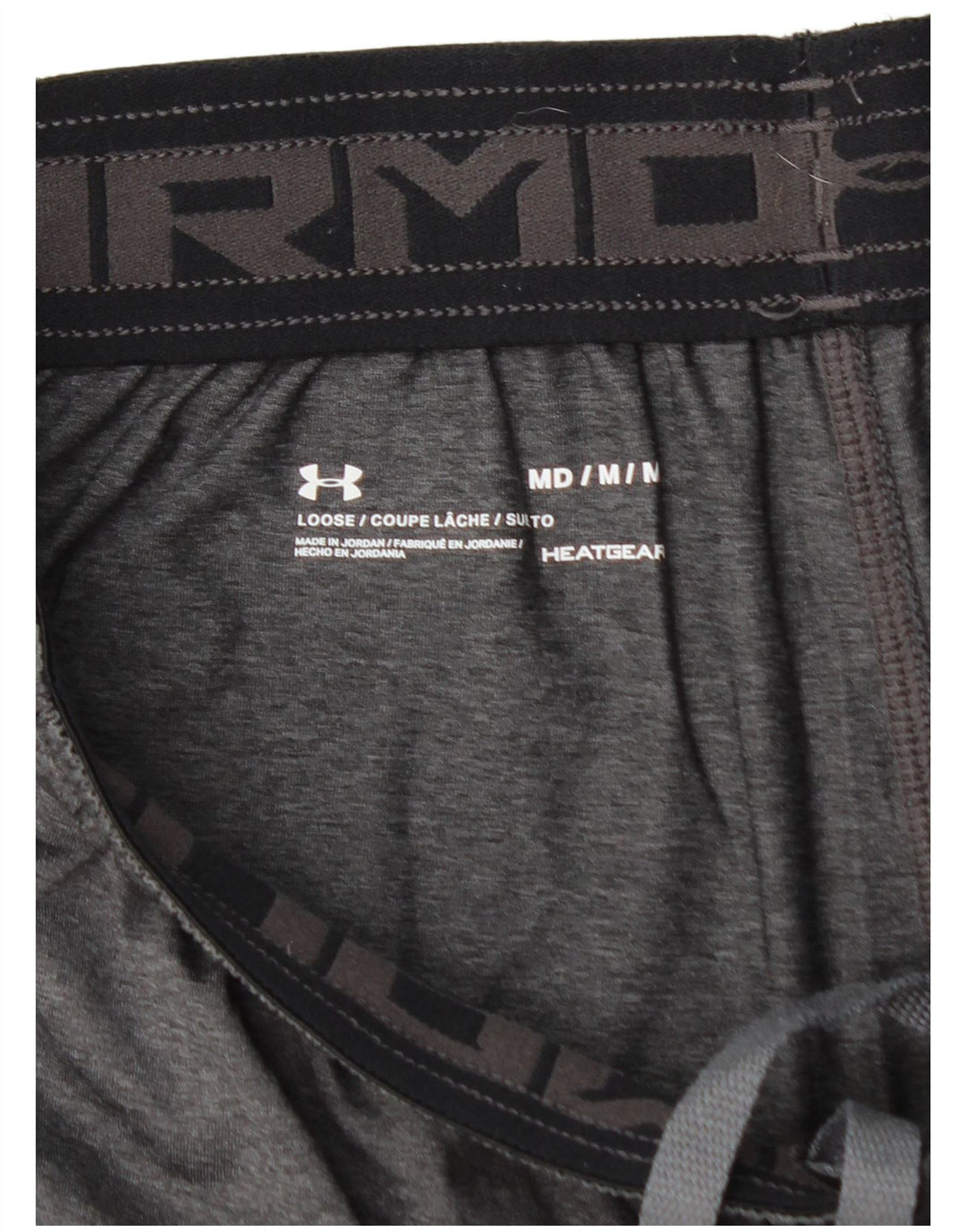 Pantaloni scurți sport pentru bărbați UNDER ARMOUR Heat Gear, gri mediu