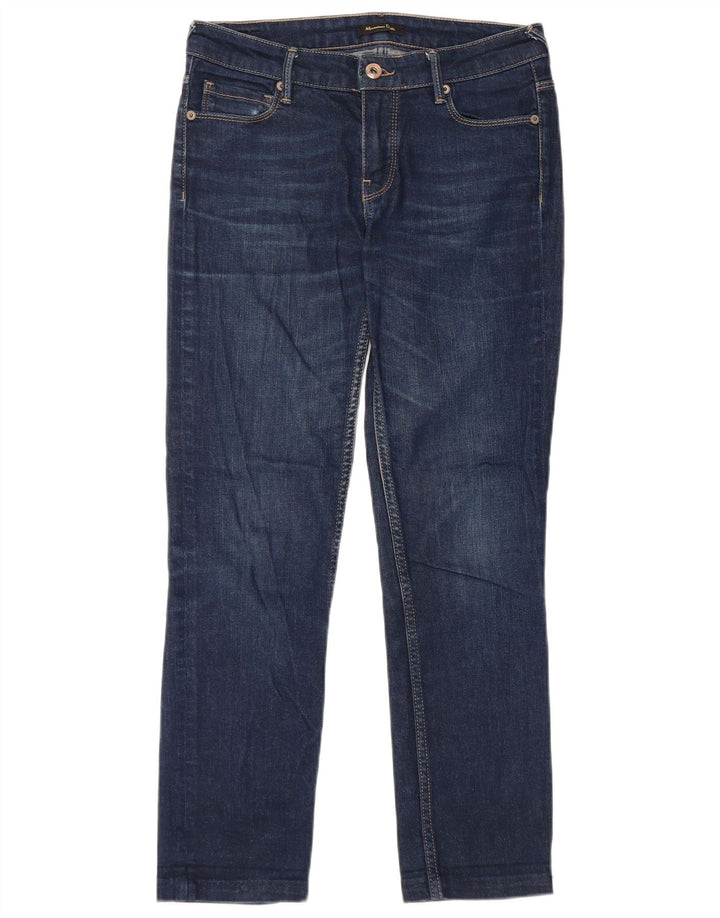 Blugi slim pentru femei Massimo Dutti EU 36 XS W26 L26 Albastru