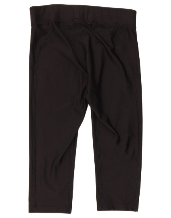 Leggings Capri Under Armour pentru femei Heat Gear UK 14 Large Black