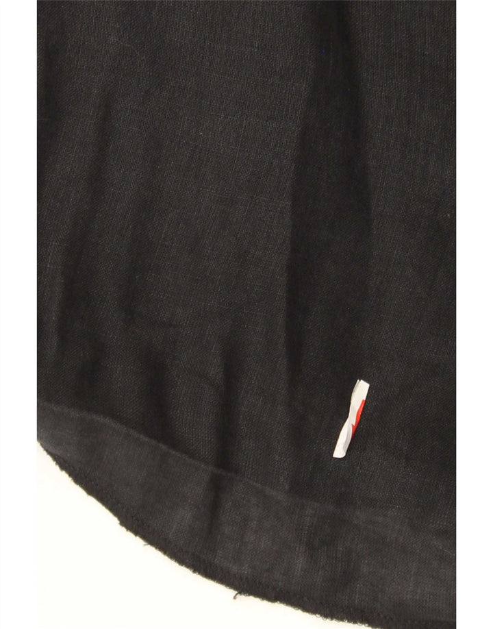 Pantaloni scurți chino cu talie înaltă pentru femei Zara Medium W28 Negru