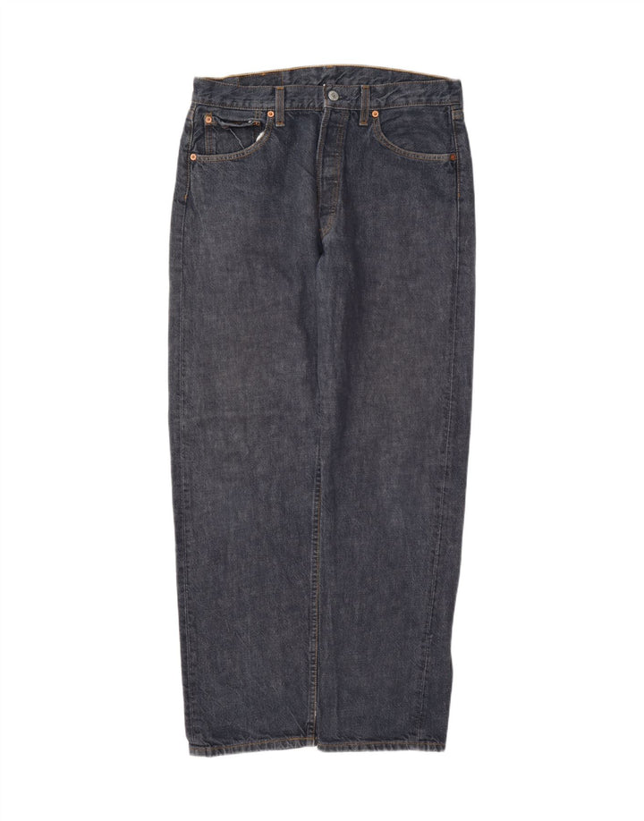 Blugi drepti pentru bărbați Levi's W32 L30 bleumarin