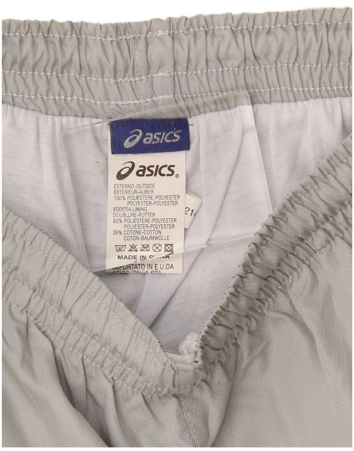 ASICS Pantaloni de trening pentru bărbați Pantaloni de jogging Mici, gri, poliester