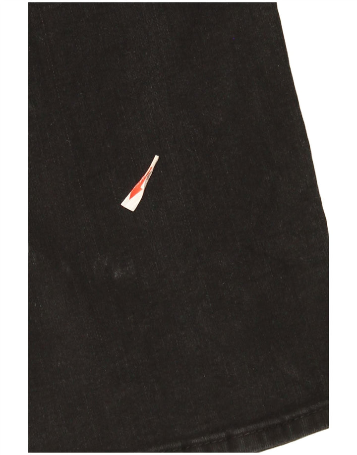 Blugi drepți modelați Levi's 314 pentru femei W29 L30 bumbac negru