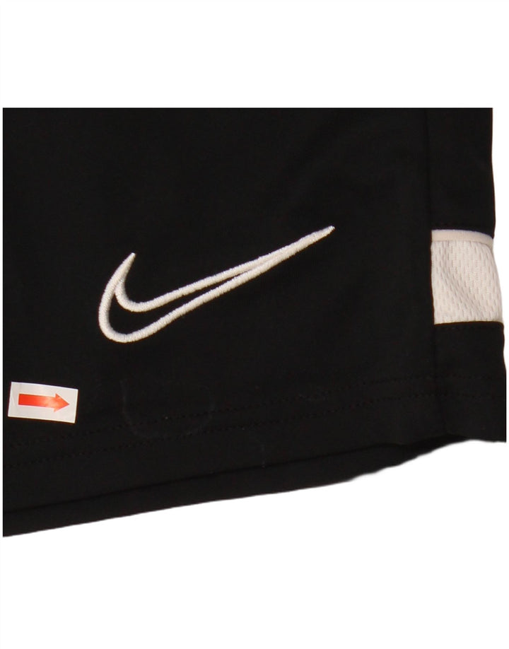 Pantaloni scurți sport Nike Dri Fit pentru bărbați, poliester negru mic