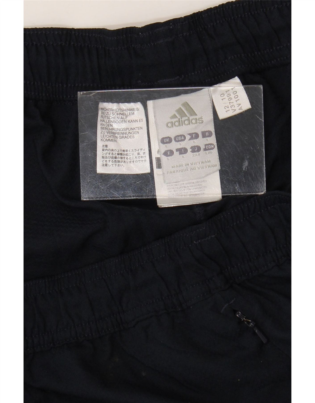 Pantaloni scurți sport pentru bărbați Adidas, mari, albastru, poliester