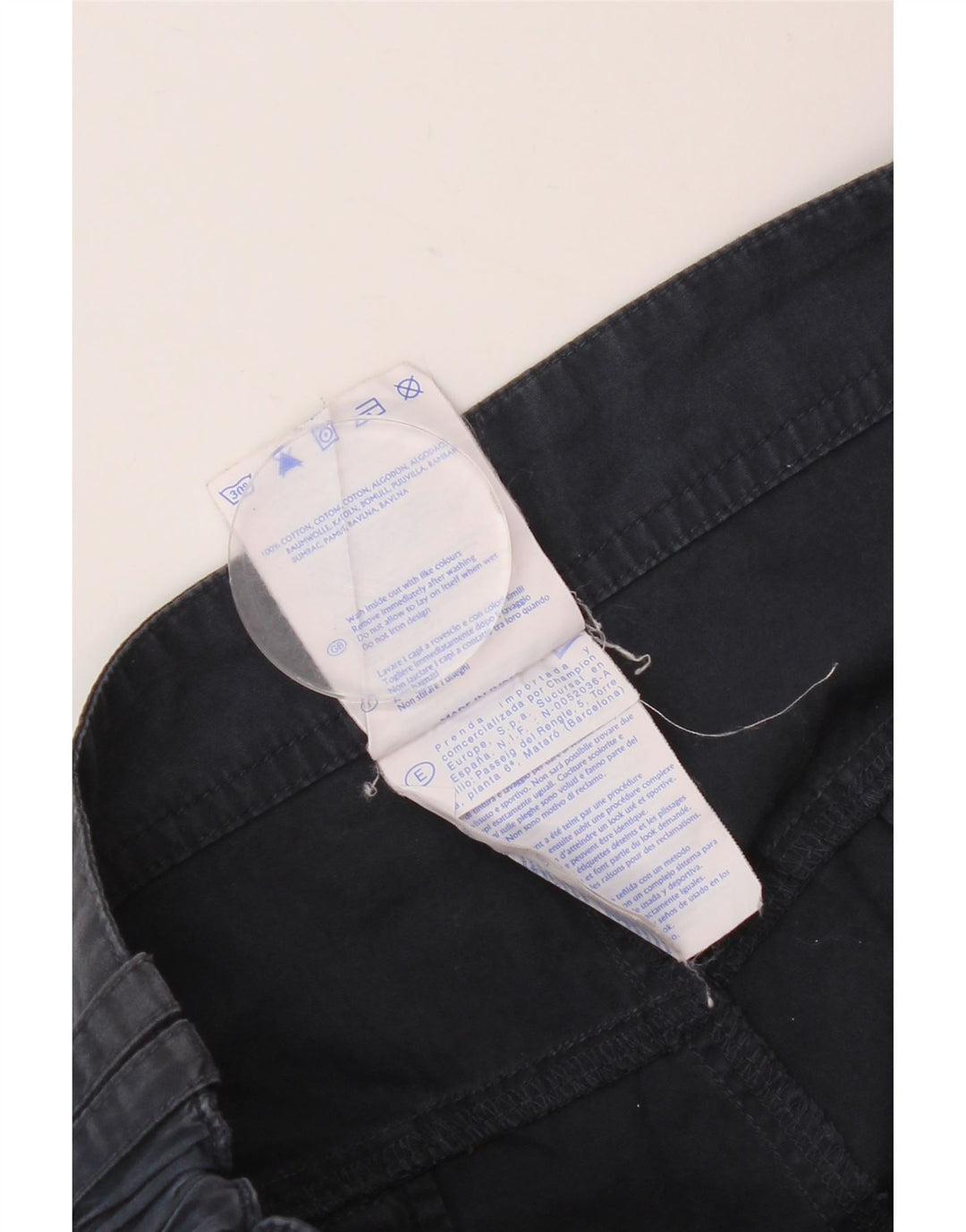 Pantaloni scurți cargo pentru bărbați CHAMPION, cu tăiere obișnuită, mici W29, bumbac bleumarin