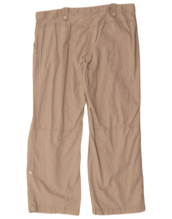 Pantaloni chino pentru femei Gap pegged UK 8 Small W34 L26 Bej Bumbac