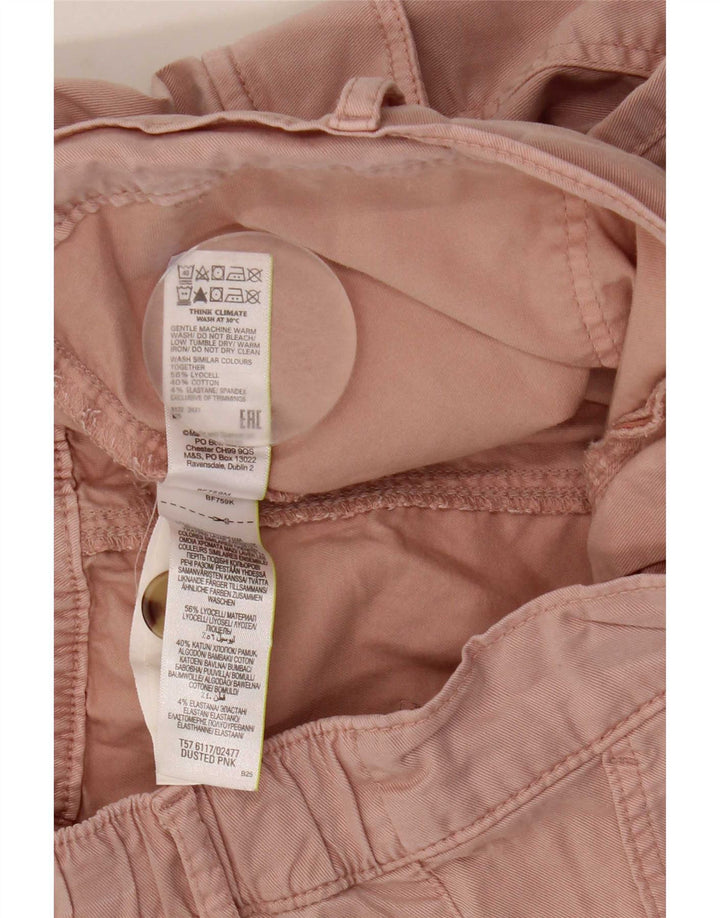 Marks & Spencer Joggeri pentru bărbați Pantaloni cargo UK 12 Medium W32 L24 Roz