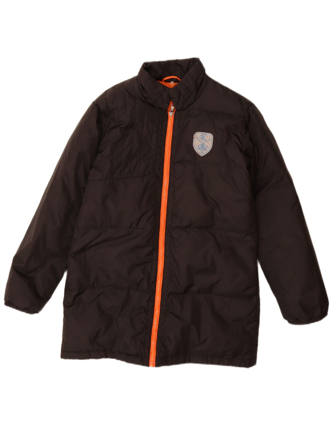 Jachetă căptușită pentru băieți CALVIN KLEIN JEANS 13-14 ani Nailon negru