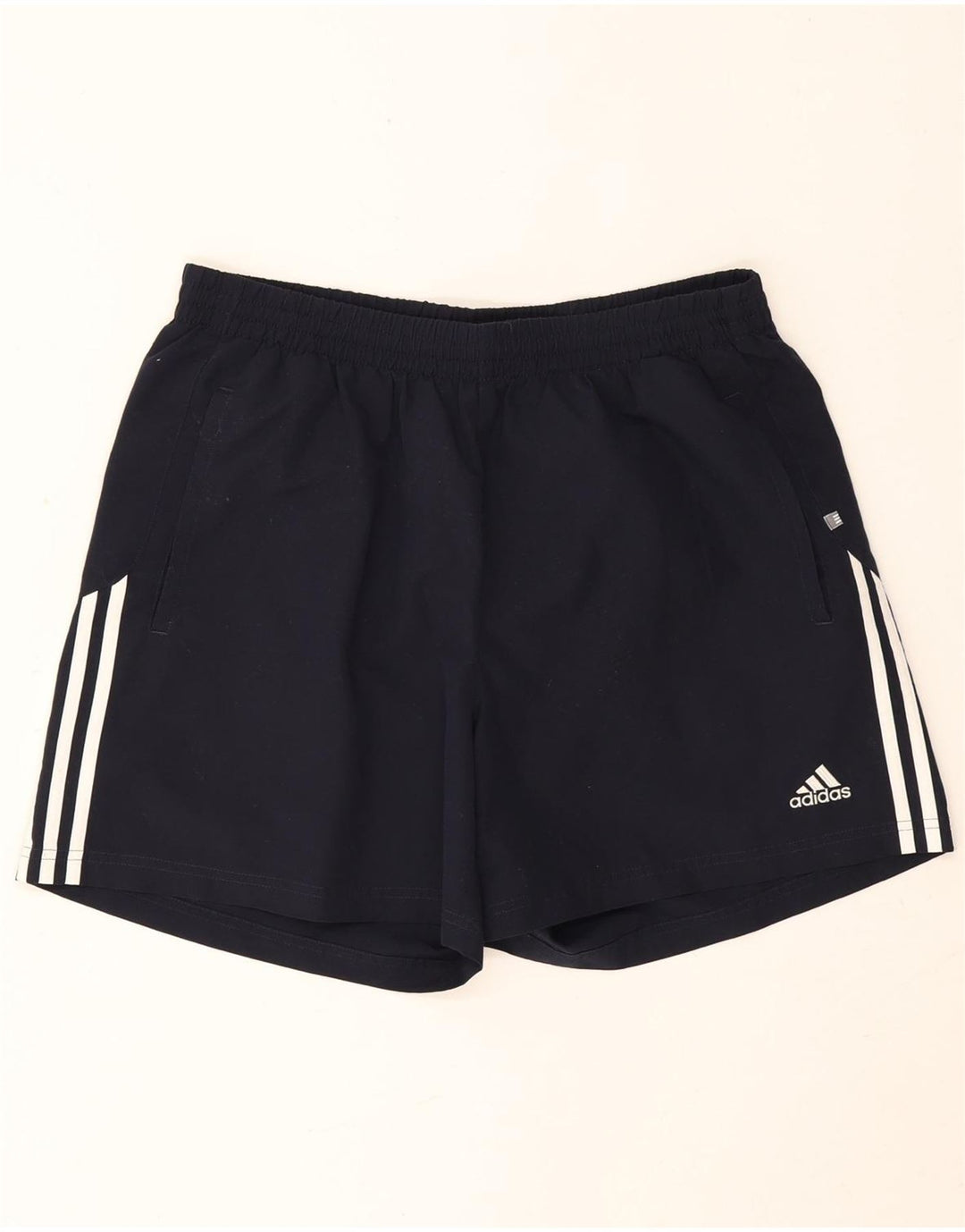 Pantaloni scurți sport pentru bărbați Adidas, poliester mediu negru