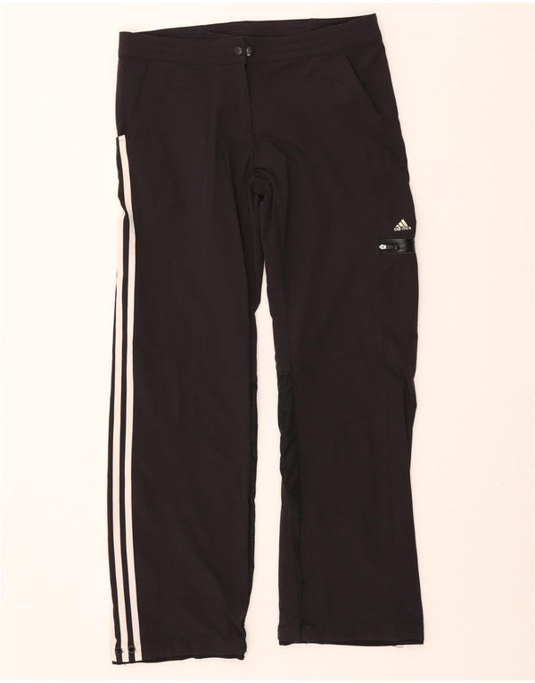 Pantaloni cargo adidas Clima 365 pentru femei UK 14 mare W34 L31 nailon negru