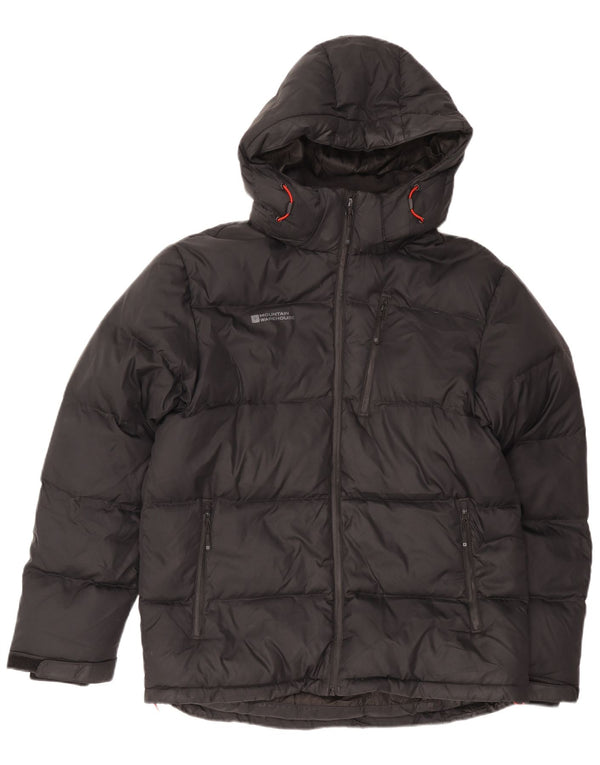 Jachetă căptușită cu glugă pentru bărbați Mountain Warehouse UK 38 Medium Black Nylon
