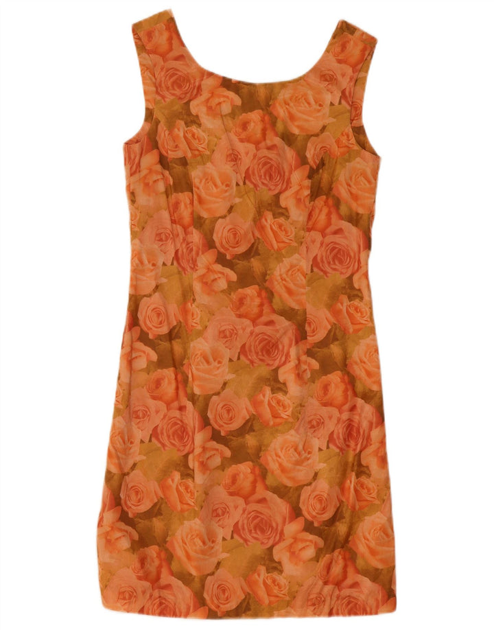 Rochie Fox's pentru femei, fără mâneci, EU 36, portocaliu, florală