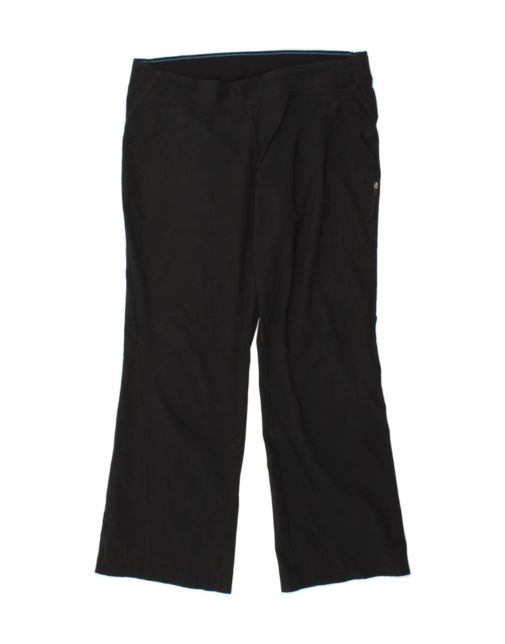 COLUMBIA Womens Tracksuit Trousers UK 18 XL Black Polyester Vintage Columbia and Second-Hand Columbia from Messina Hembry 