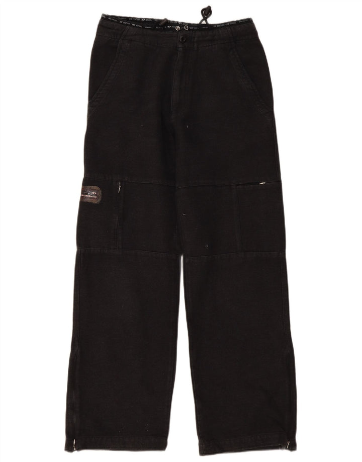 Pantaloni cargo drepti pentru femei Diesel Medium W30 L30 Bumbac gri