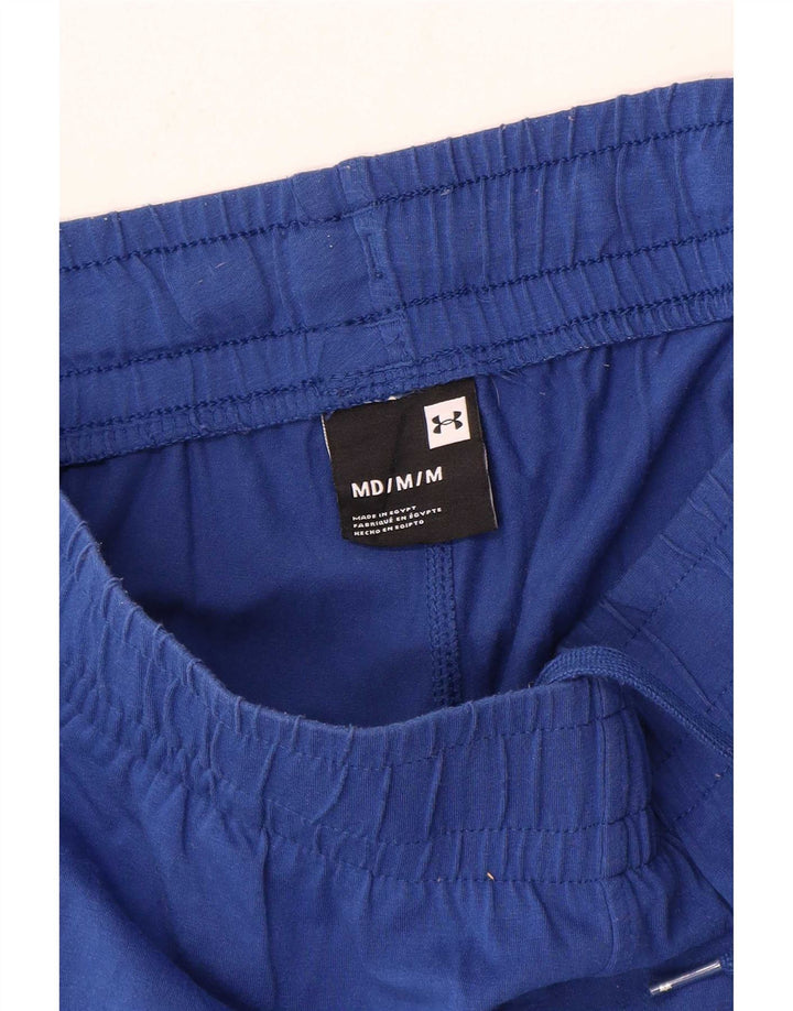Pantaloni de trening grafic pentru bărbați Under Armour Pantaloni de jogging albastru mediu
