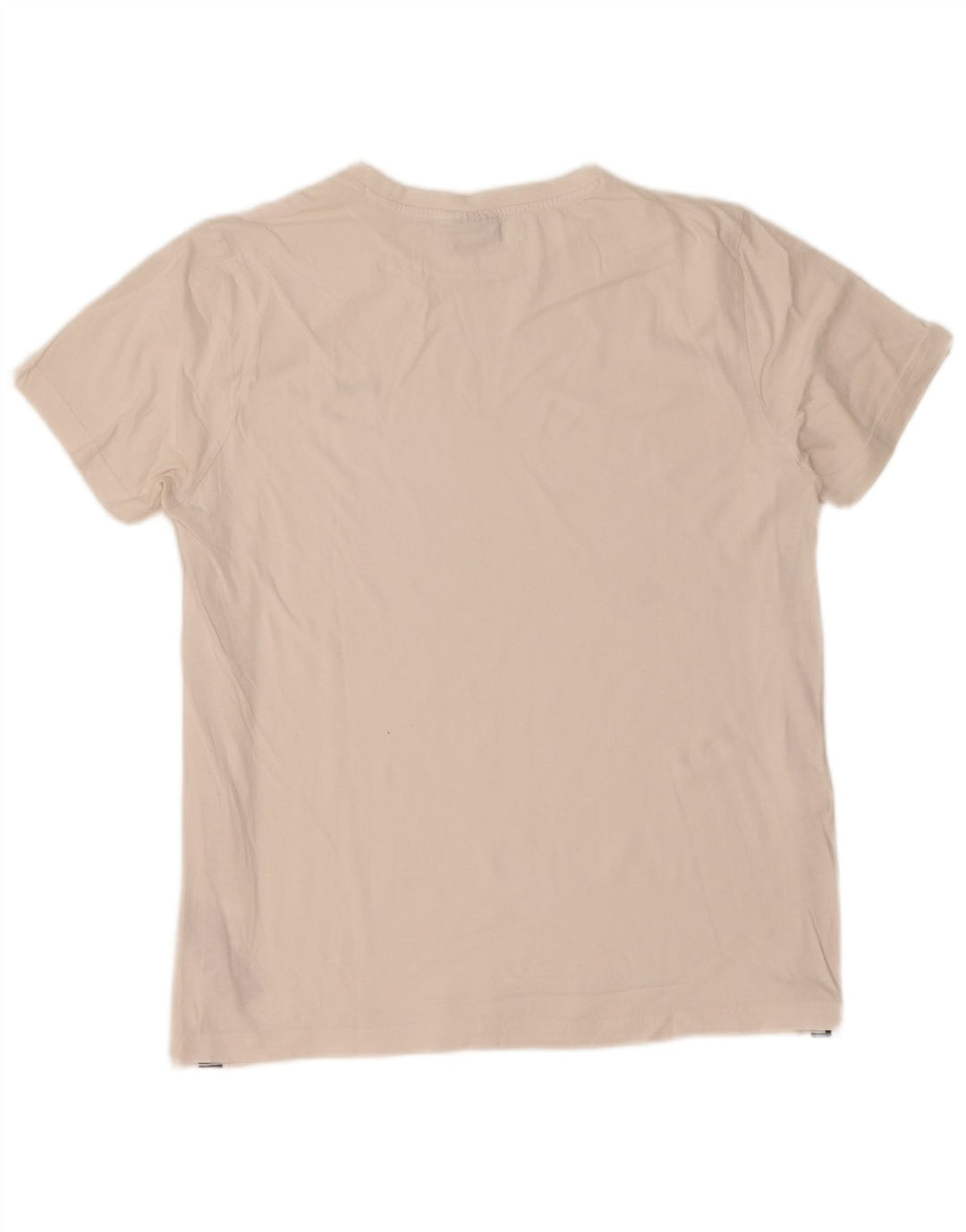 Tricou grafic Fila pentru bărbați Top mare din bumbac alb