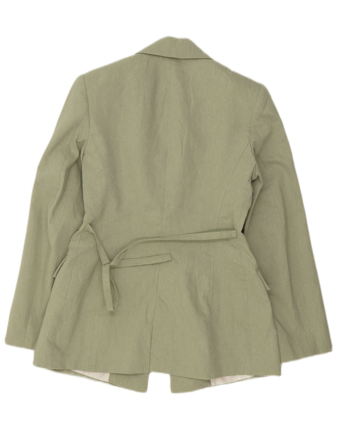 Jachetă Blazer pentru femei deschisă Zara UK 6 XS Verde