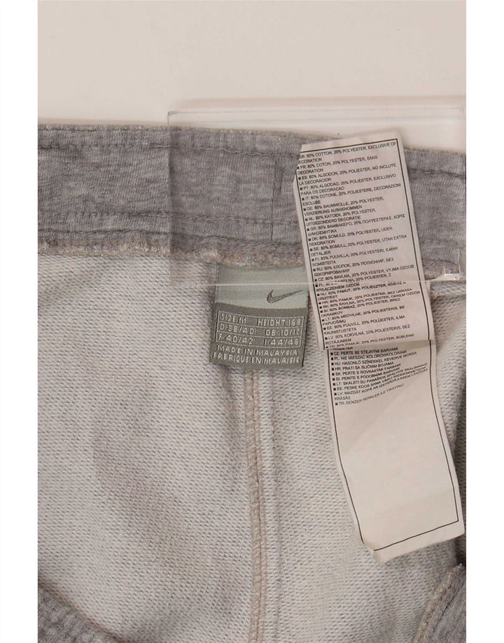 Pantaloni de trening Nike pentru femei UK 10/12 bumbac gri mediu