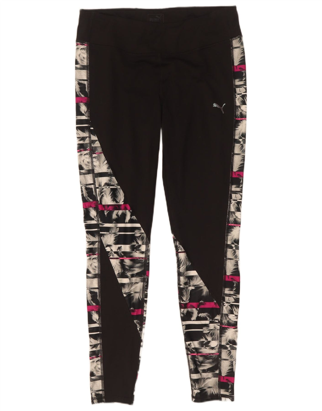 Leggings pentru femei Puma UK 18 XL negru geometric