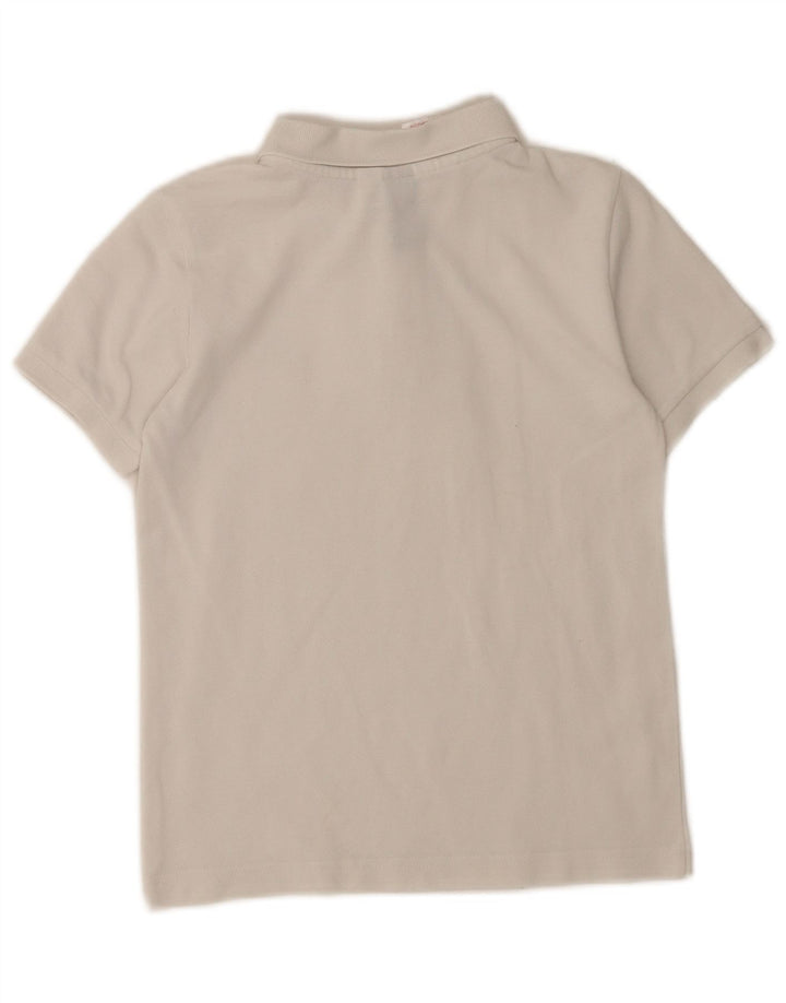 Tricou Polo Băieți Adidas 9-10 Ani Alb
