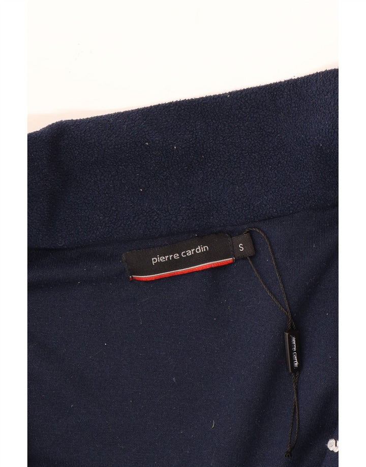 Jachetă fleece pentru bărbați Pierre Cardin UK 36 Small Bleumarin