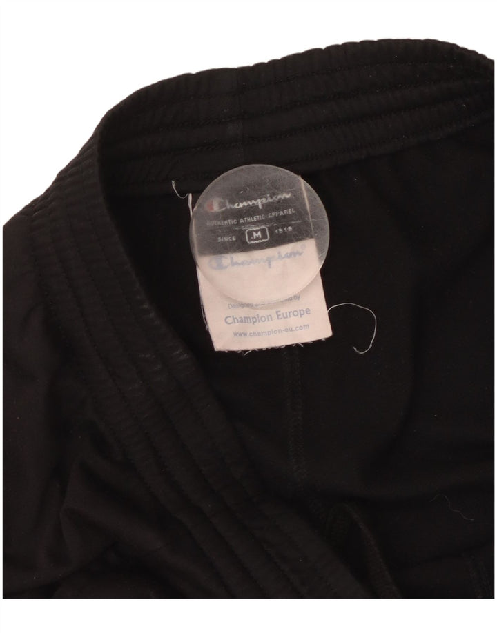 Pantaloni de trening pentru bărbați CHAMPION Poliester mediu negru