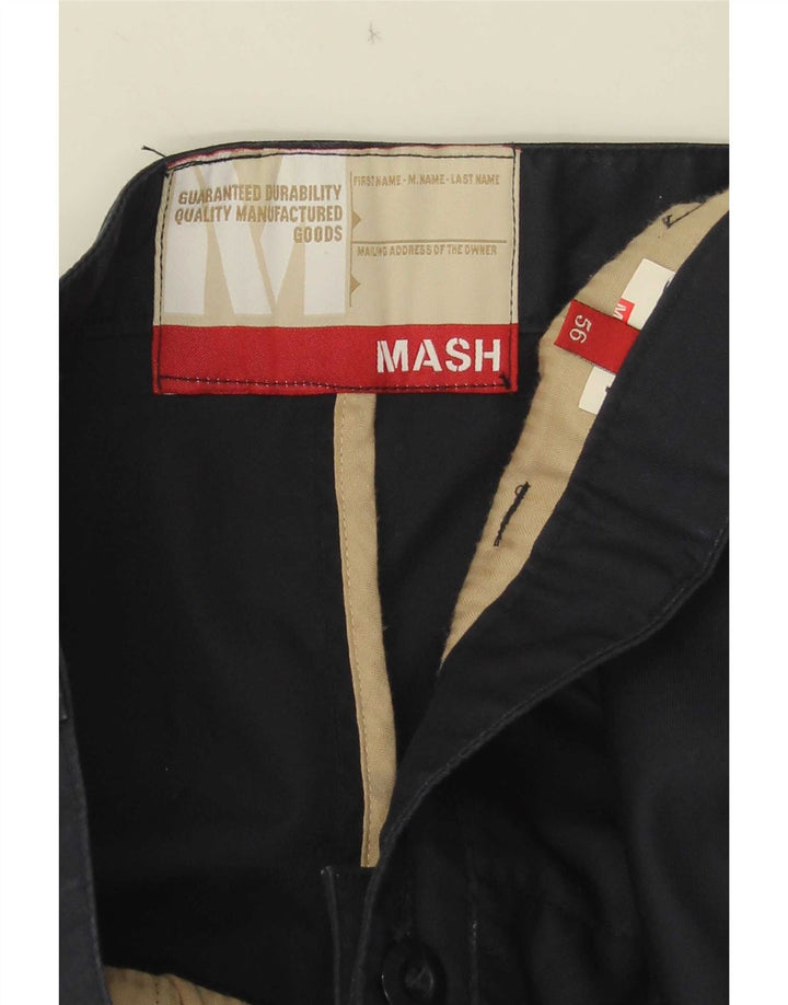 Pantaloni chino drepti pentru bărbați Mash W38 L30 bleumarin
