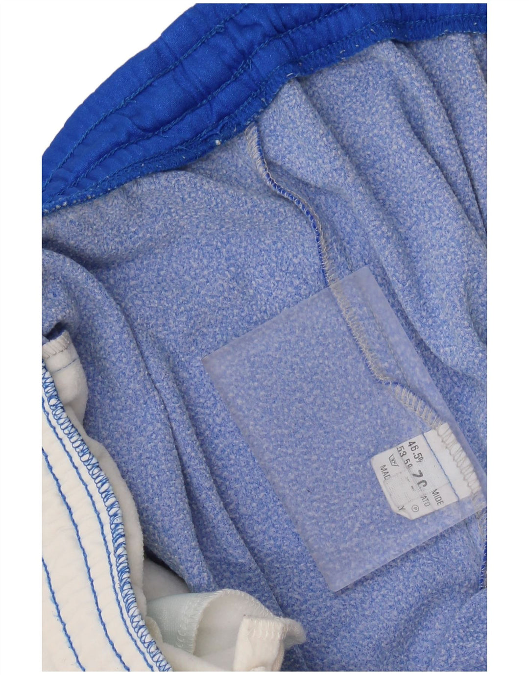 Pantaloni de trening grafic ASICS pentru bărbați Pantaloni de jogging IT 52 XL Albastru Colorblock