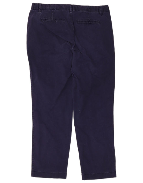 Pantaloni tăiați Gap pentru femei US 8 Medium W32 L26 Bleumarin Bumbac
